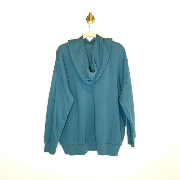 Athliesure | Nike Pullover Sweatshirt Grey Slate Sage | Center Logo Streetwear - Picture 12 of 13